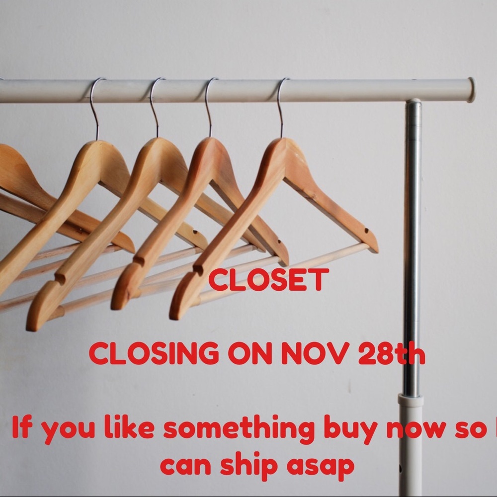 Closing my closet